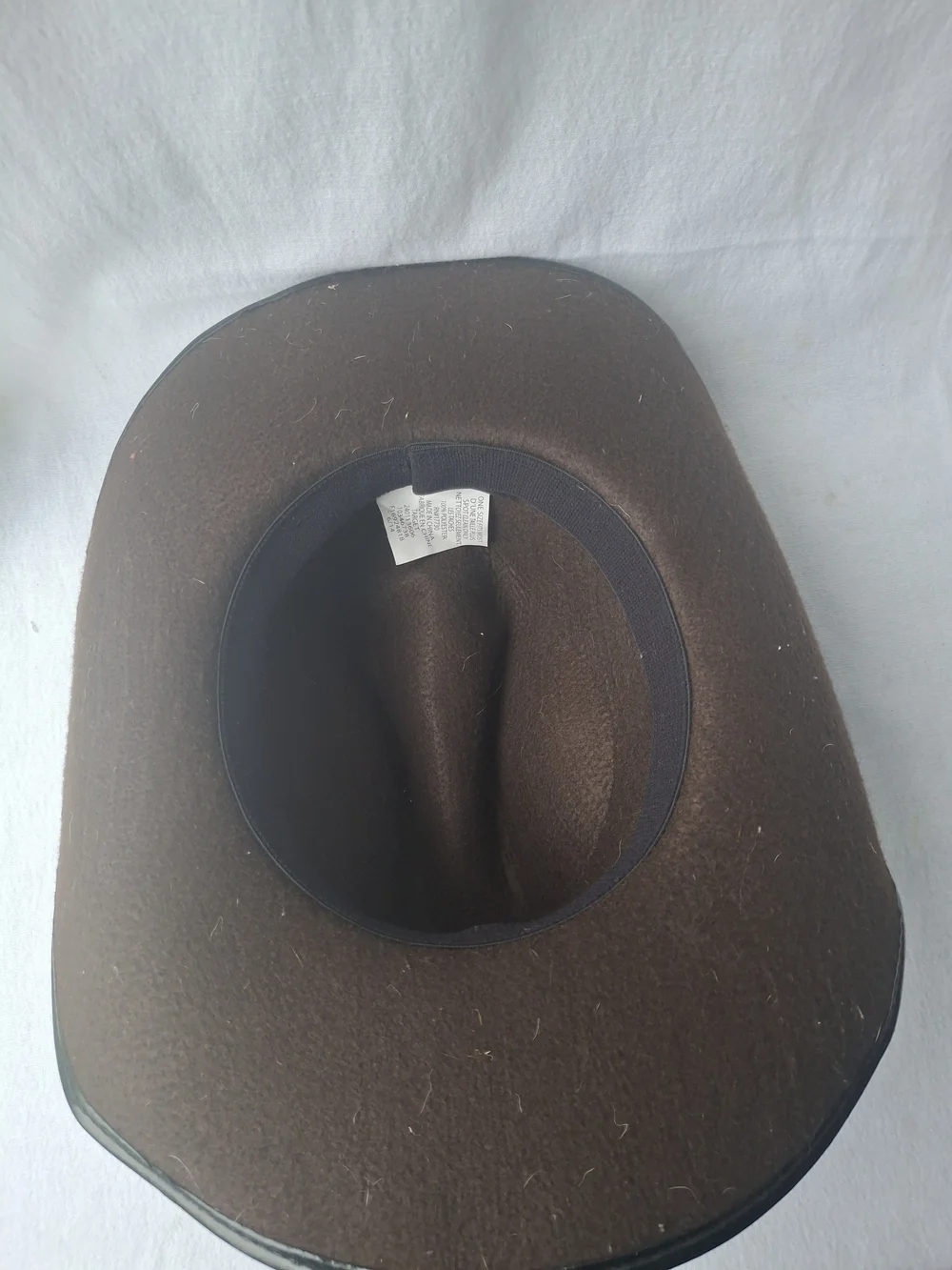 Men's Brown Felt Western Cowboy Hat